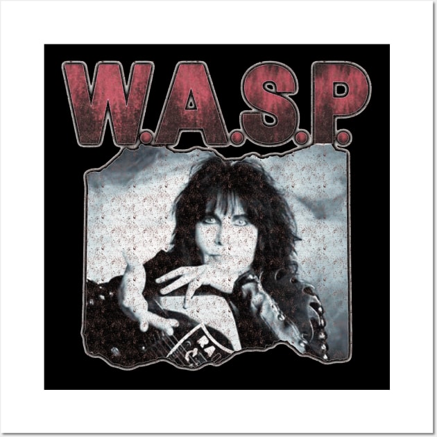 WASP//Band//Bootleg Wall Art by ClorindaDeRose